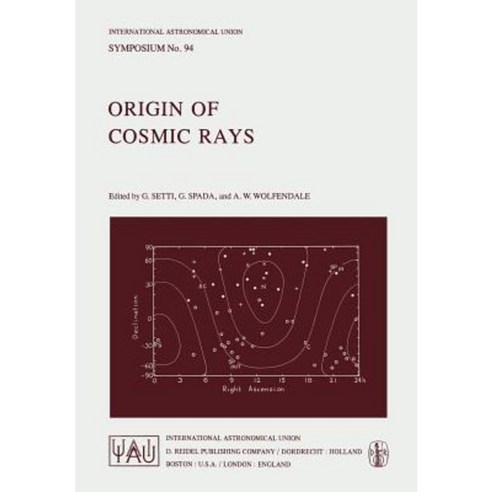 Origin of Cosmic Rays Paperback, Springer