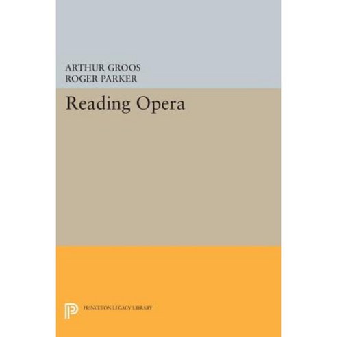 Reading Opera Paperback, Princeton University Press