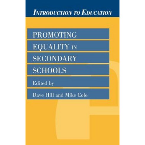 Promoting Equality in Secondary Schools Paperback, Continnuum-3pl