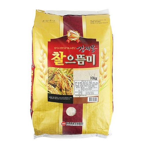찰으뜸미 10kg 김재봉 쌀 국내산, 1개