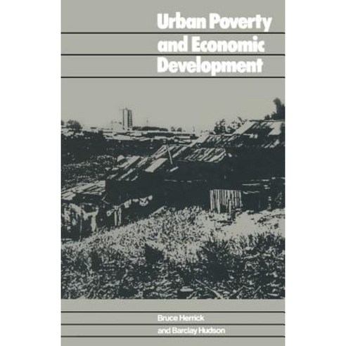 Urban Poverty and Economic Development: A Case Study of Costa Rica Paperback, Palgrave MacMillan