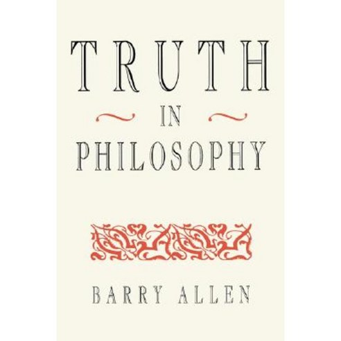 Truth in Philosophy Paperback, Harvard University Press