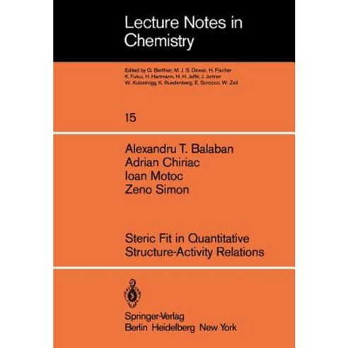 Steric Fit in Quantitative Structure-Activity Relations Paperback, Springer