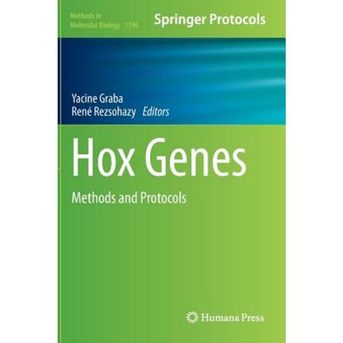 Hox Genes: Methods and Protocols Hardcover, Humana Press