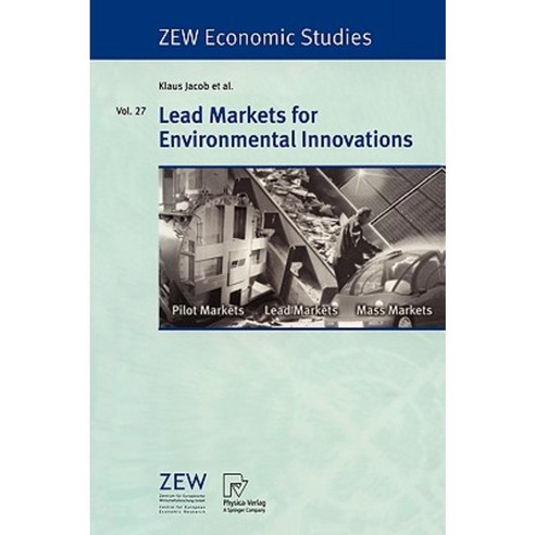 Lead Markets for Environmental Innovations Paperback, Physica-Verlag