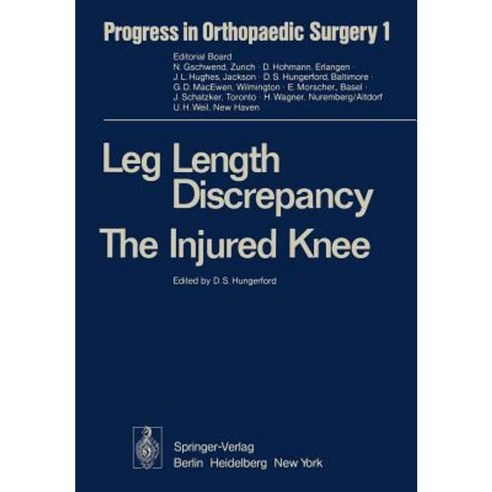 Leg Length Discrepancy the Injured Knee Paperback, Springer