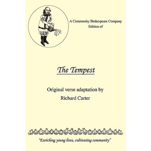 A Community Shakespeare Company Edition of the Tempest Paperback, iUniverse