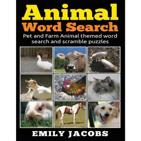 Animal Word Search Paperback, Life Changer Press