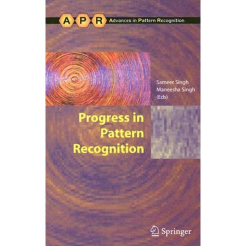 Progress in Pattern Recognition Hardcover, Springer