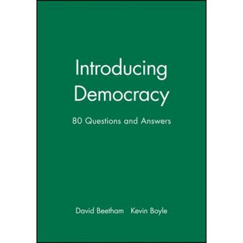 Introducing Democracy Hardcover, Polity Press