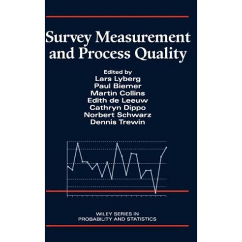 Survey Measurement and Process Quality Hardcover, Wiley-Interscience