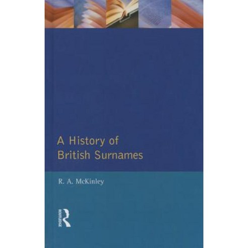 A History of British Surnames Hardcover, Routledge