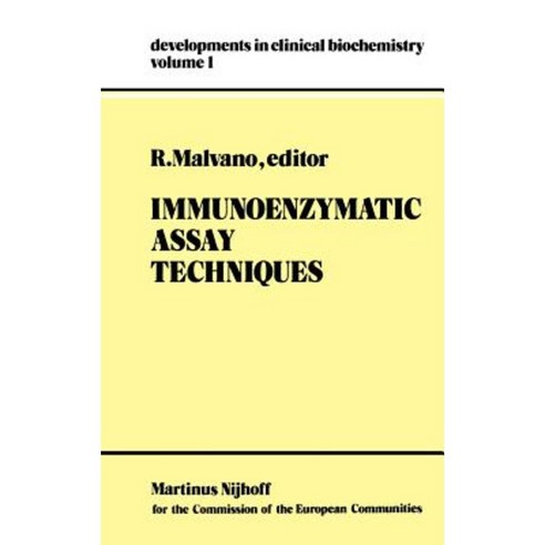Immunoenzymatic Assay Techniques Hardcover, Springer