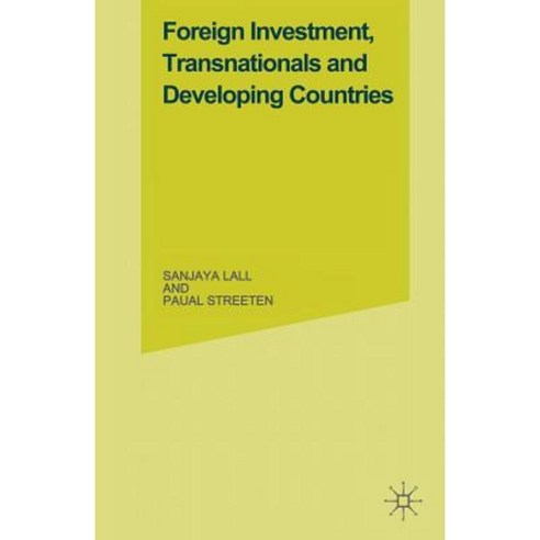 Foreign Investment Transnationals and Developing Countries Paperback, Palgrave MacMillan