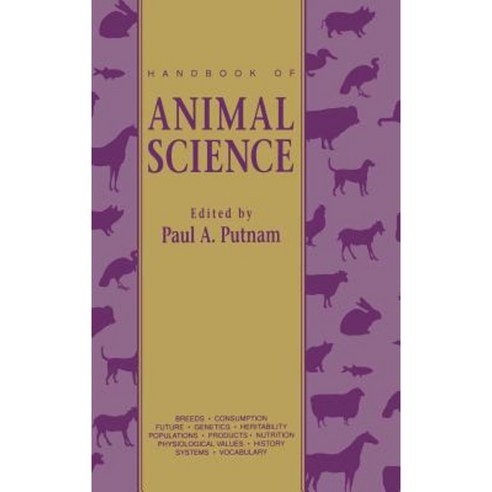 Handbook of Animal Science Hardcover, Academic Press
