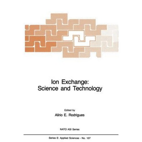 Ion Exchange: Science and Technology Paperback, Springer