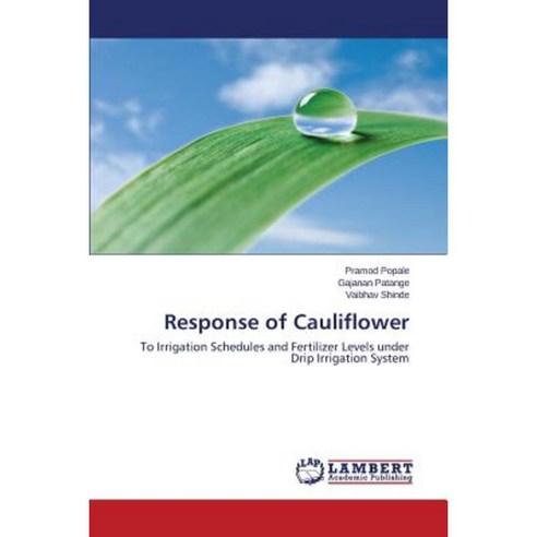Response of Cauliflower Paperback, LAP Lambert Academic Publishing