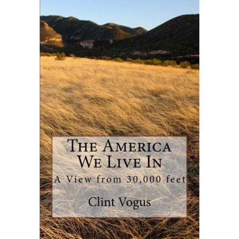 The America We Live in: A View from 30.000 Feet Paperback, Createspace
