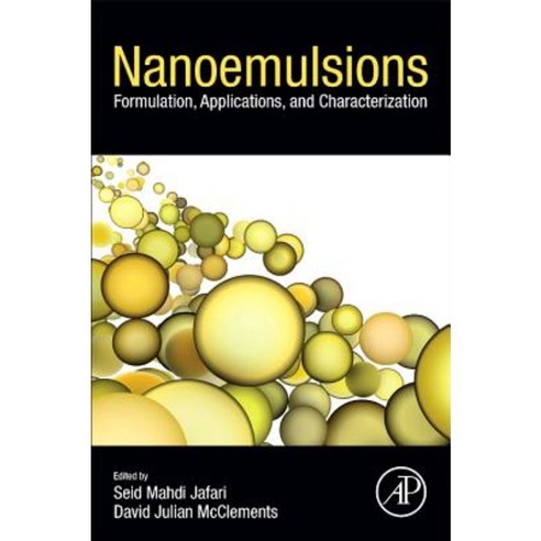 Nanoemulsions: Formulation Applications and Characterization Paperback, Academic Press