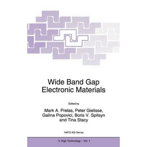 Wide Band Gap Electronic Materials Hardcover, Springer