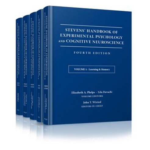 Stevens'' Handbook of Experimental Psychology and Cognitive Neuroscience 5 Volume Set Hardcover, Wiley