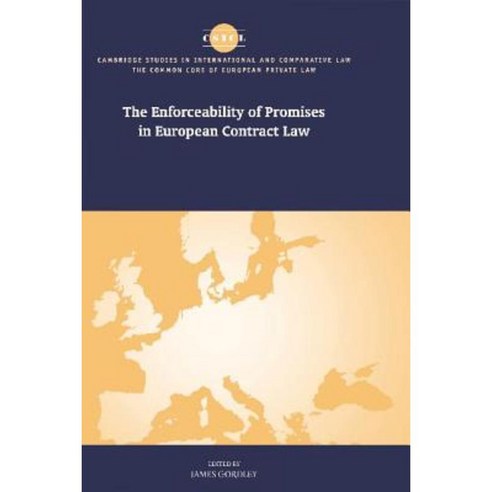 The Enforceability of Promises in European Contract Law Hardcover, Cambridge University Press
