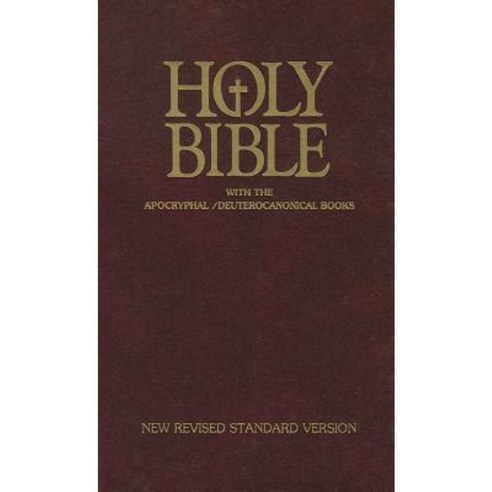 Pew Bible-NRSV-With Deuterocanonical Books for Catholics Hardcover, American Bible Society