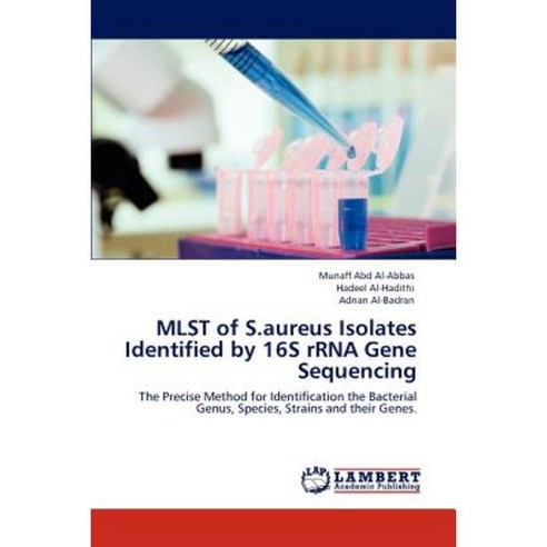 JACKALL TMS245MLST 20 타이 드림 Mlst of S.Aureus Isolates Identified by 16s Rrna Gene Sequencing Paperback, LAP Lambert Academic Publishing