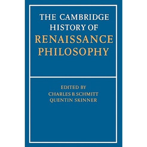The Cambridge History of Renaissance Philosophy, Cambridge University Press