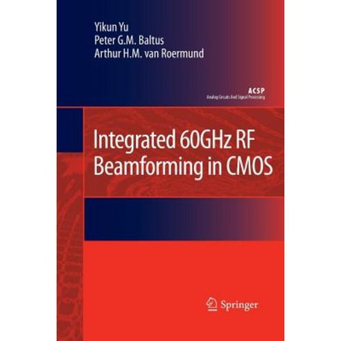 Integrated 60ghz RF Beamforming in CMOS Paperback, Springer