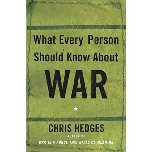 What Every Person Should Know about War, Free