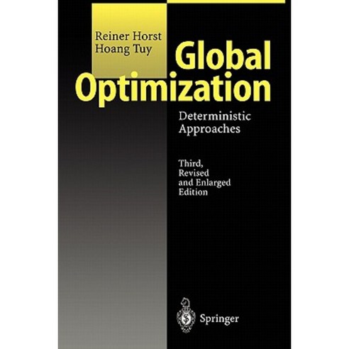 Global Optimization: Deterministic Approaches Paperback, Springer