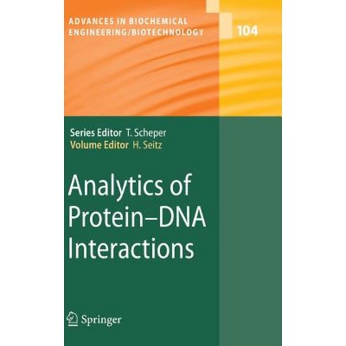Analytics of Protein-DNA Interactions Hardcover, Springer - 가격 변동 추적 ...