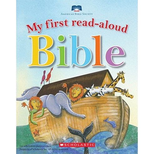 My First Read-Aloud Bible Hardcover, Scholastic
