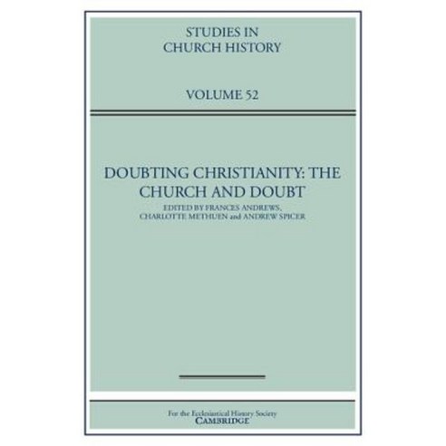 Doubting Christianity: The Church and Doubt Hardcover, Cambridge University Press