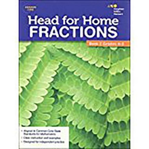 Head for Home: Math Skills: Fractions Book 2 Paperback, Steck-Vaughn