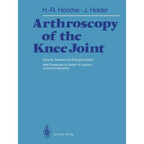 Arthroscopy of the Knee Joint: Diagnosis and Operation Techniques Paperback, Springer