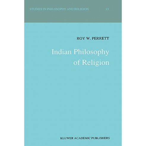 Indian Philosophy of Religion Hardcover, Springer
