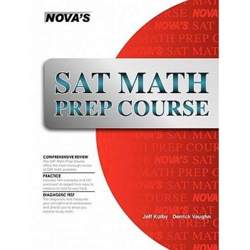 SAT Math Prep Course Paperback, Nova Press