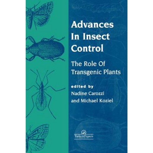 Advances in Insect Control Hardcover, CRC Press