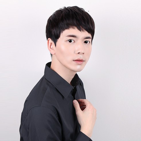 가발닷컴 남자가발 인모 부분가발 투블럭위그 12종 모음