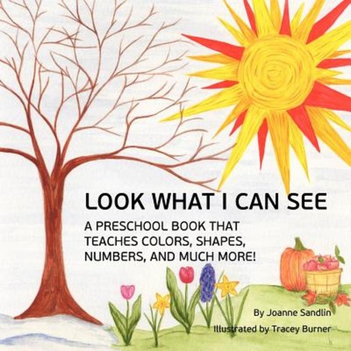 Look What I Can See: A Preschool Book That Teaches Colors Shapes Numbers and Much More! Paperback, Createspace Independent Publishing Platform