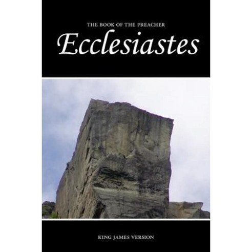 Ecclesiastes (KJV) Paperback, Createspace Independent Publishing Platform