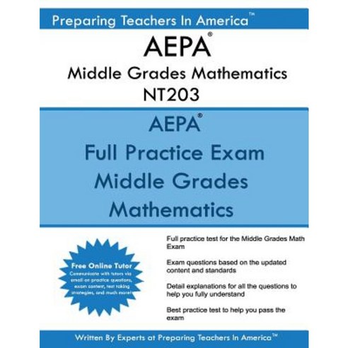 Aepa Middle Grades Mathematics Nt203: Aepa Middle Grades Math Exam ...
