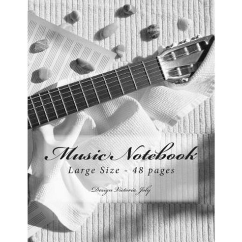 Music Notebook Large Size 48 Pages: Original Design Type 4 Paperback, Createspace Independent Publishing Platform