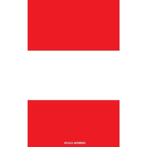 Flag of Austria: Notebook Paperback, Createspace Independent Publishing Platform
