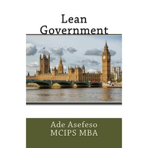 Lean Government Paperback, Createspace Independent Publishing Platform