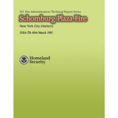 Schomburg Plaza Fire Paperback, Createspace Independent Publishing Platform