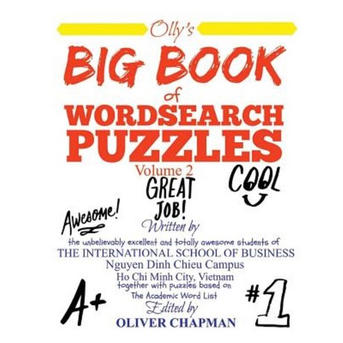 Olly''s Big Book of Wordsearch Puzzles - Volume 2 Paperback, Createspace Independent Publishing Platform