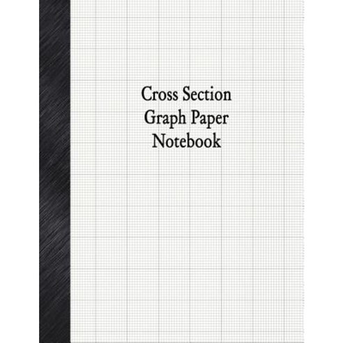 Cross Section Graph Paper Notebook: 1/12